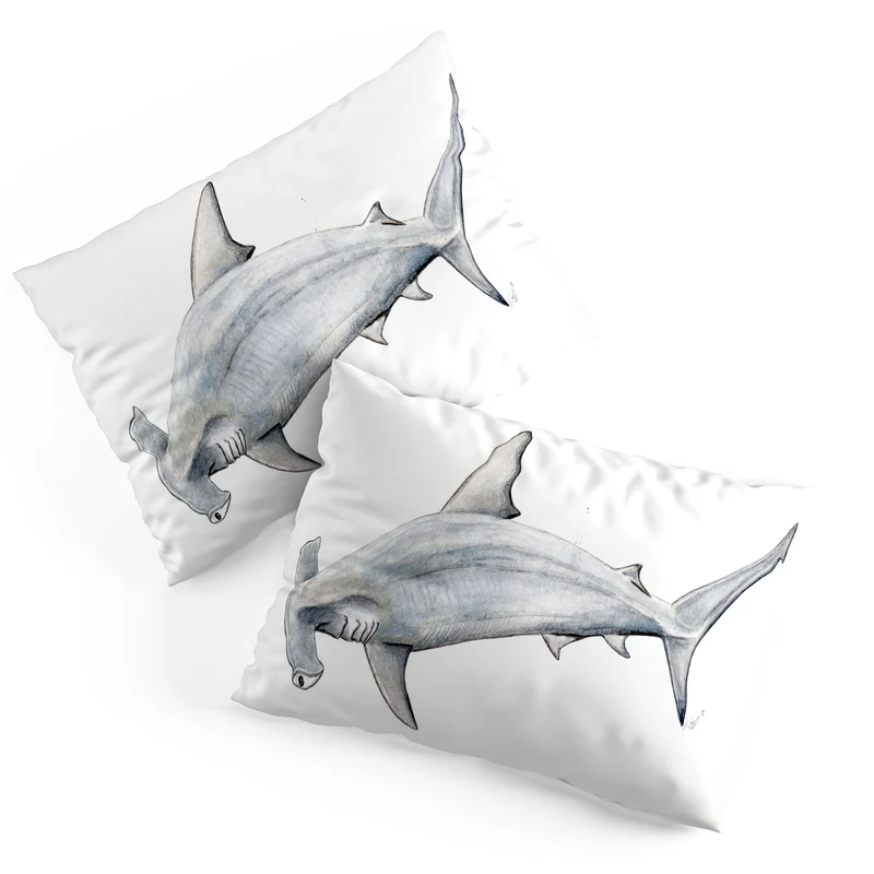 Hammerhead shark Pillow Sham