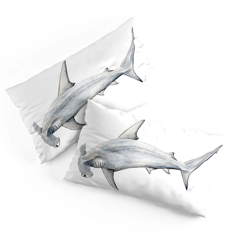 Hammerhead shark Pillow Sham