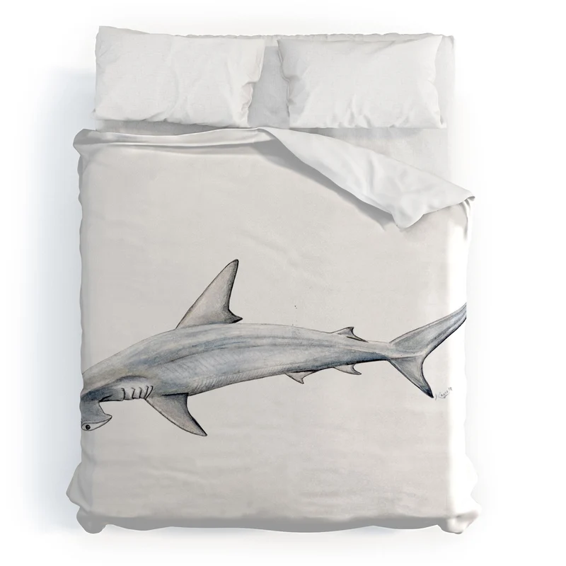 Hammerhead shark Duvet Cover