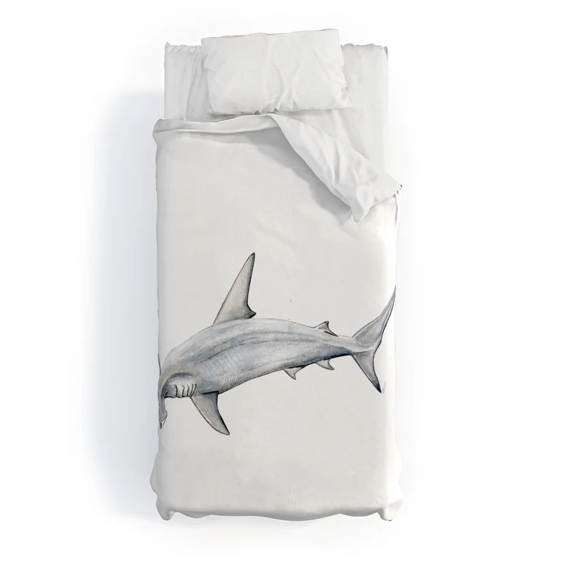 Hammerhead shark Duvet Cover