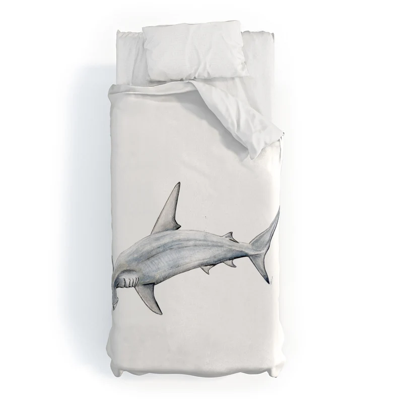 Hammerhead shark Duvet Cover