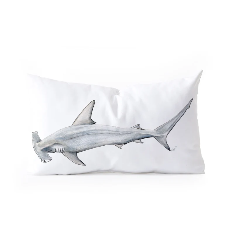 Hammerhead shark Rectangular Pillow