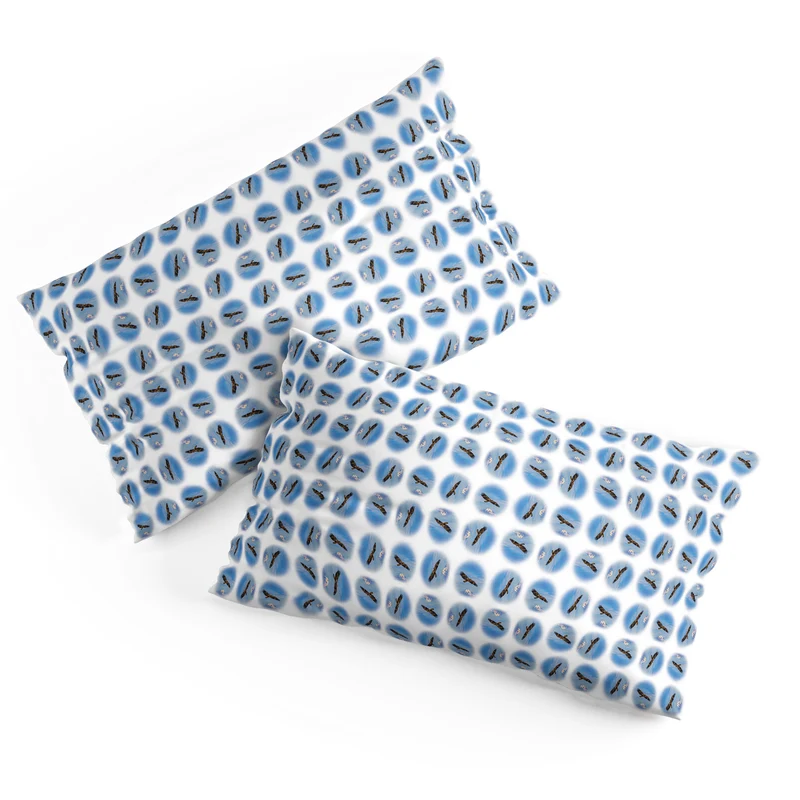 Eagle Flying High in Alaskan Skies Pillow Sham