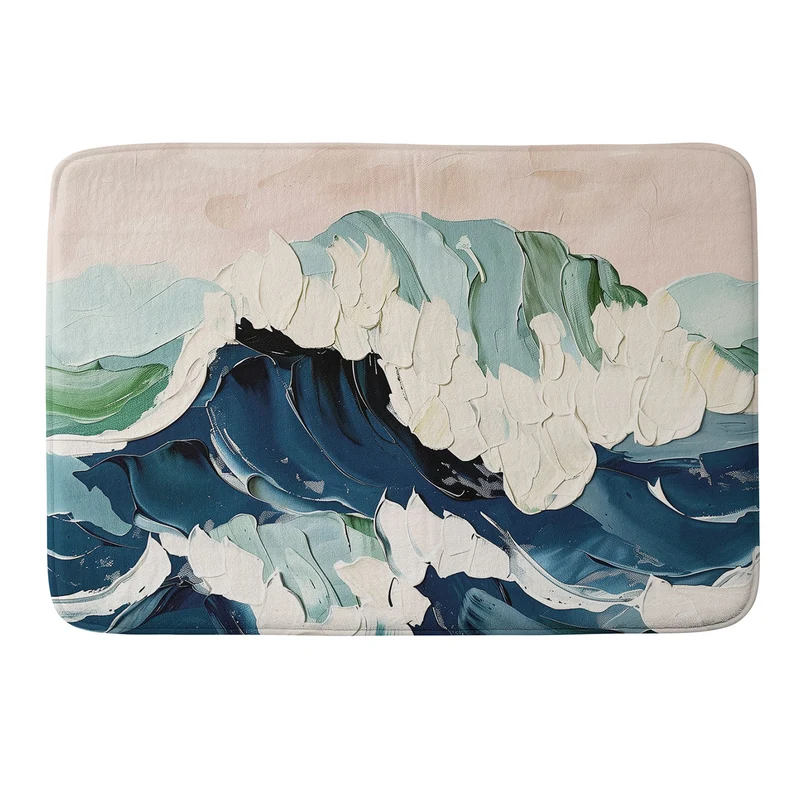 Crowned by the Sea Bath Mat
