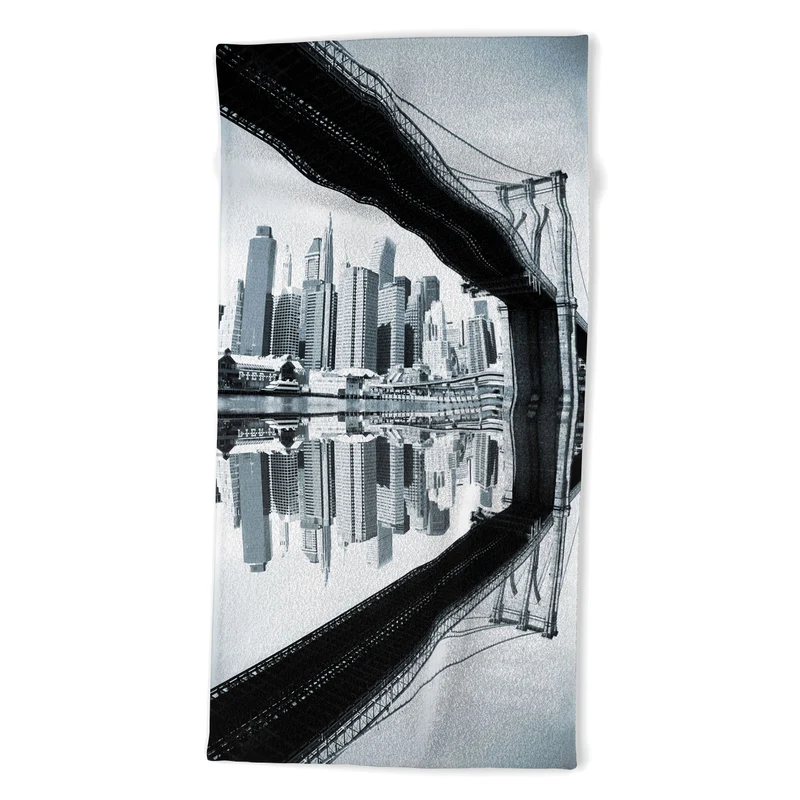 East River Reflected Bath Towel