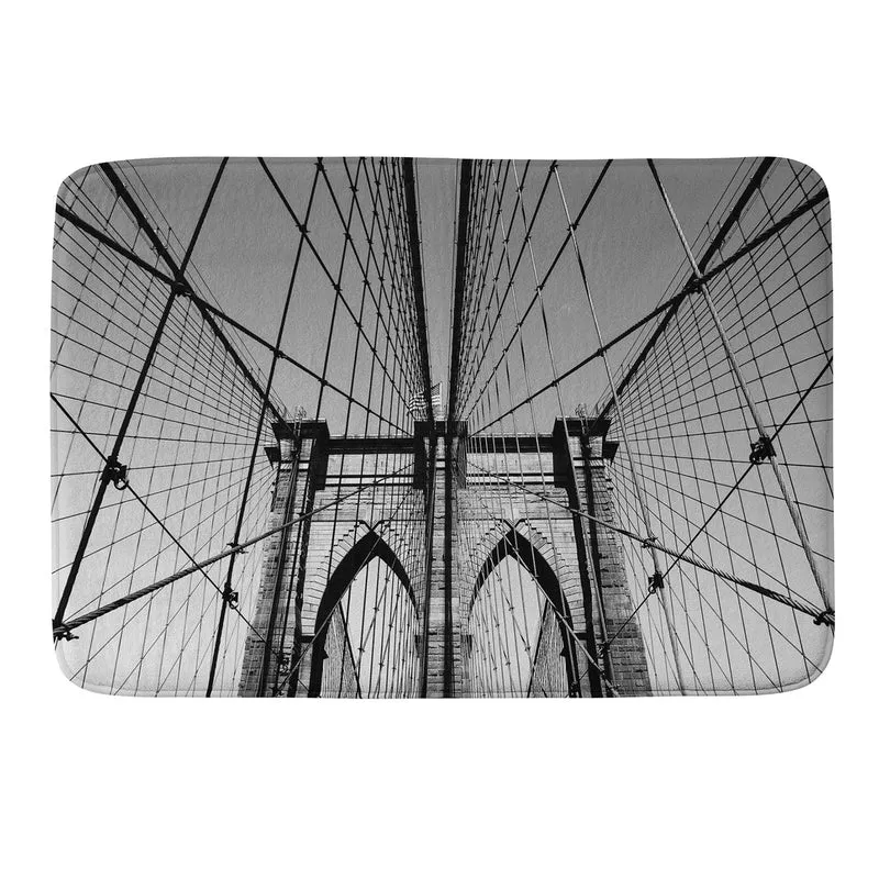 Brooklyn Bridge III Bath Mat