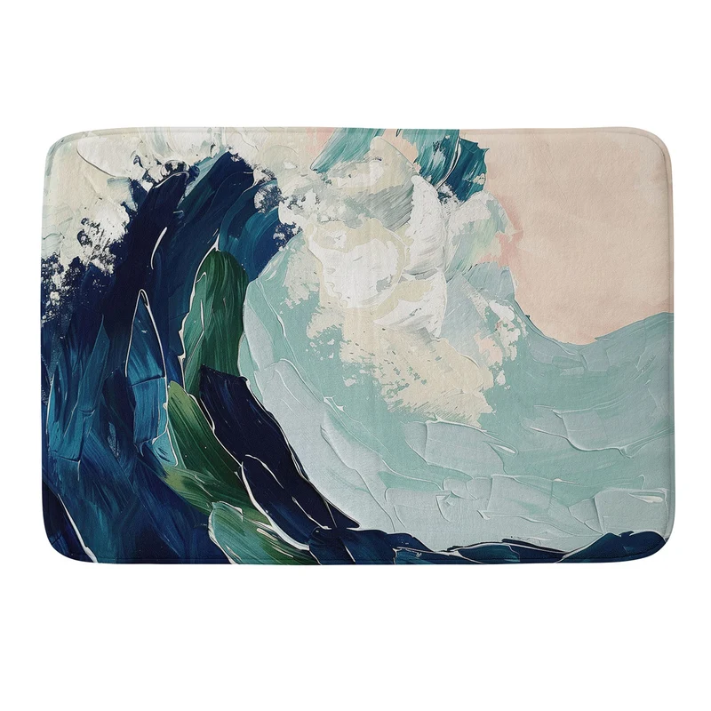 The Last Wave Bath Mat