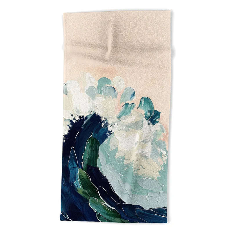 The Last Wave Bath Towel