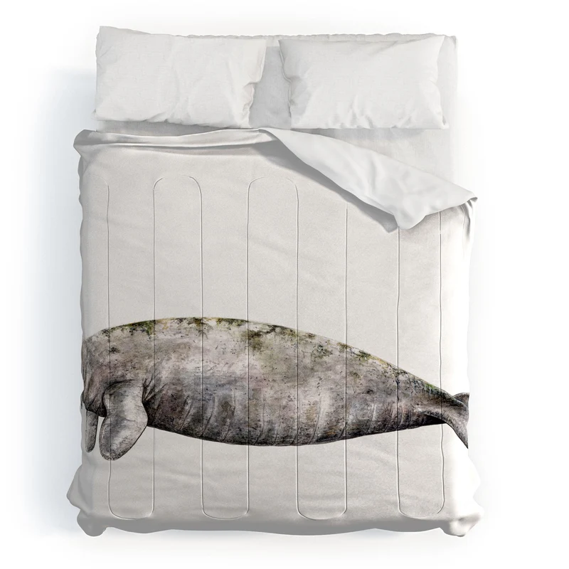Manatee sea cow Comforter