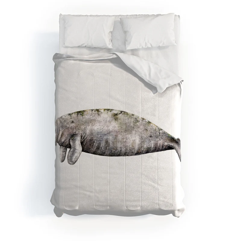 Manatee sea cow Comforter