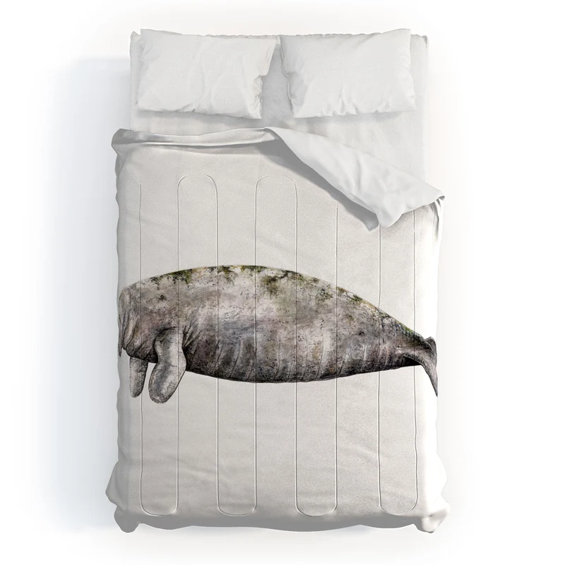 Manatee sea cow Comforter