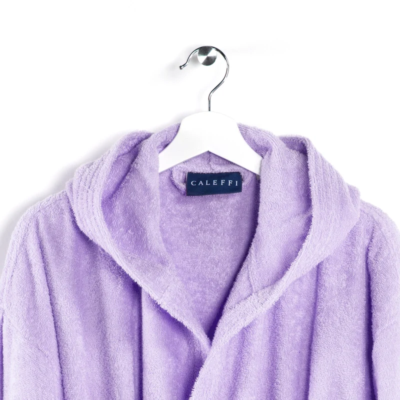 Accappatoio con Cappuccio Iris in Cotone 400 gr/mq