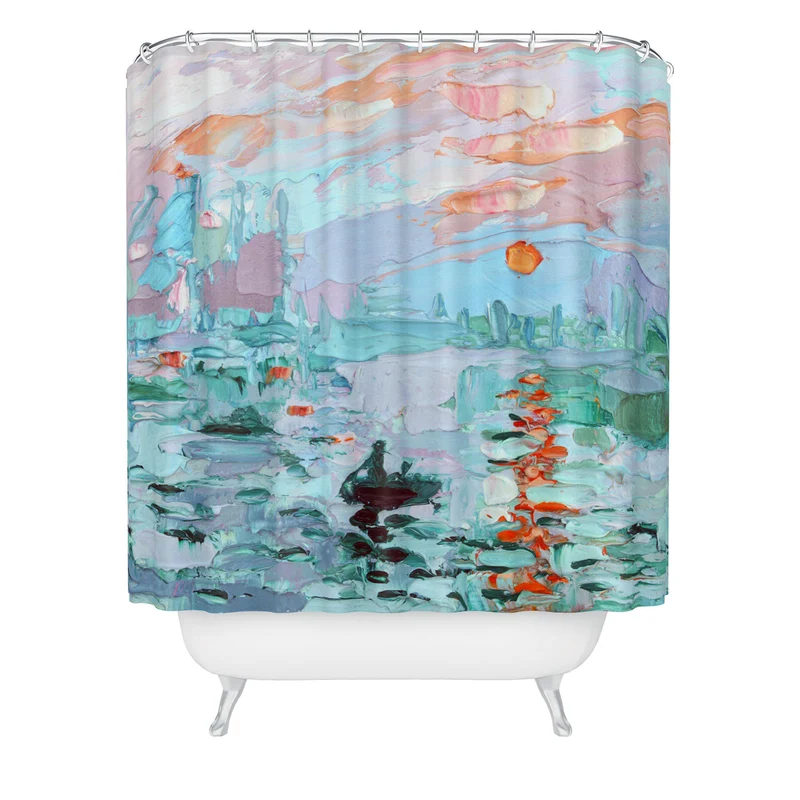 Sunrise Impression Shower Curtain