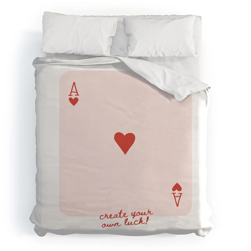 Ace of Hearts Duvet Cover