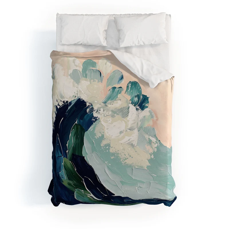 The Last Wave Duvet Cover