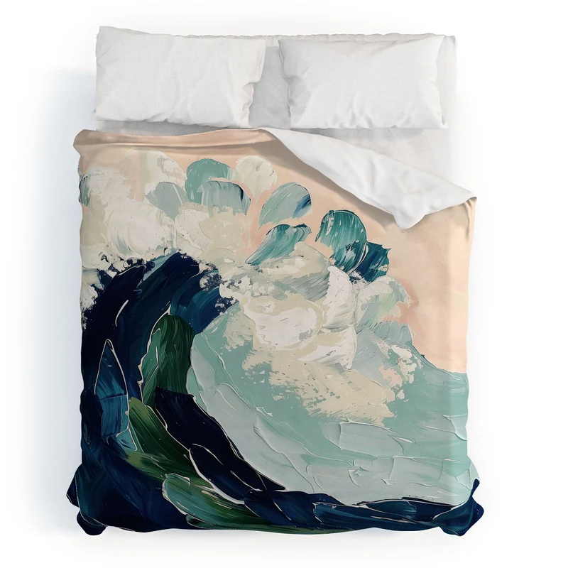 The Last Wave Duvet Cover
