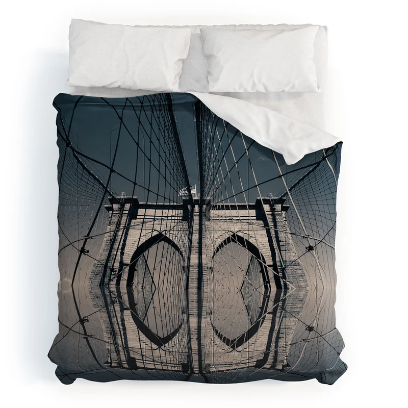 Brooklyn Bridge Reflected II Comforter