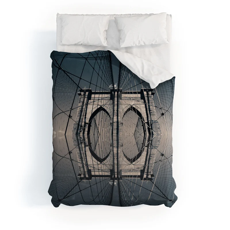 Brooklyn Bridge Reflected II Comforter