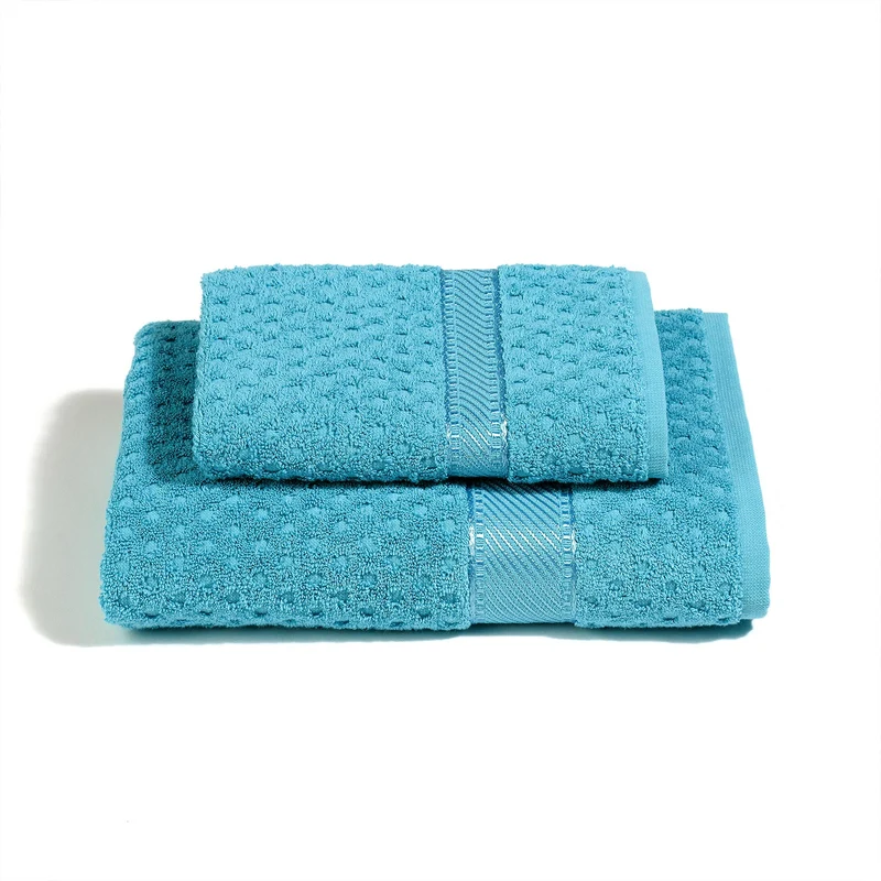 Asciugamano con Ospite Sirena in Cotone 450 gr/mq