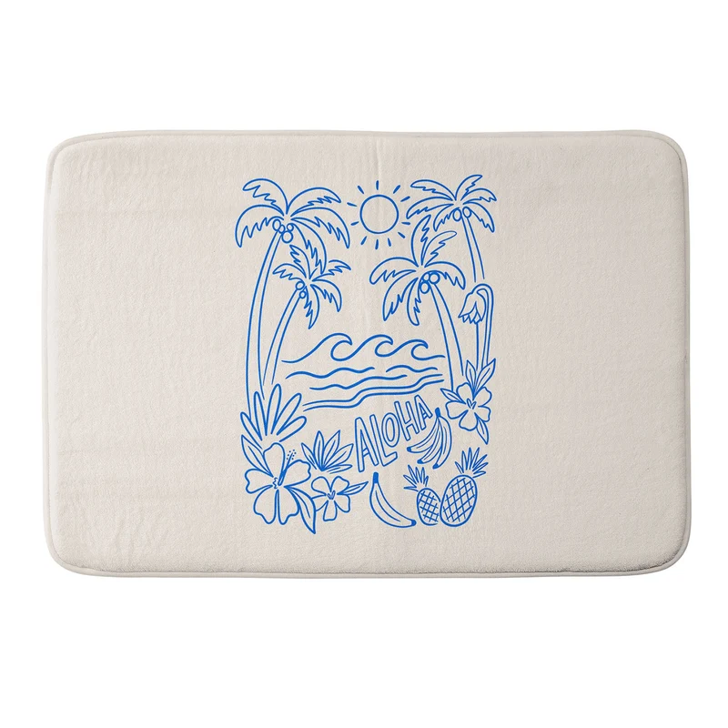 aloha x ii Bath Mat