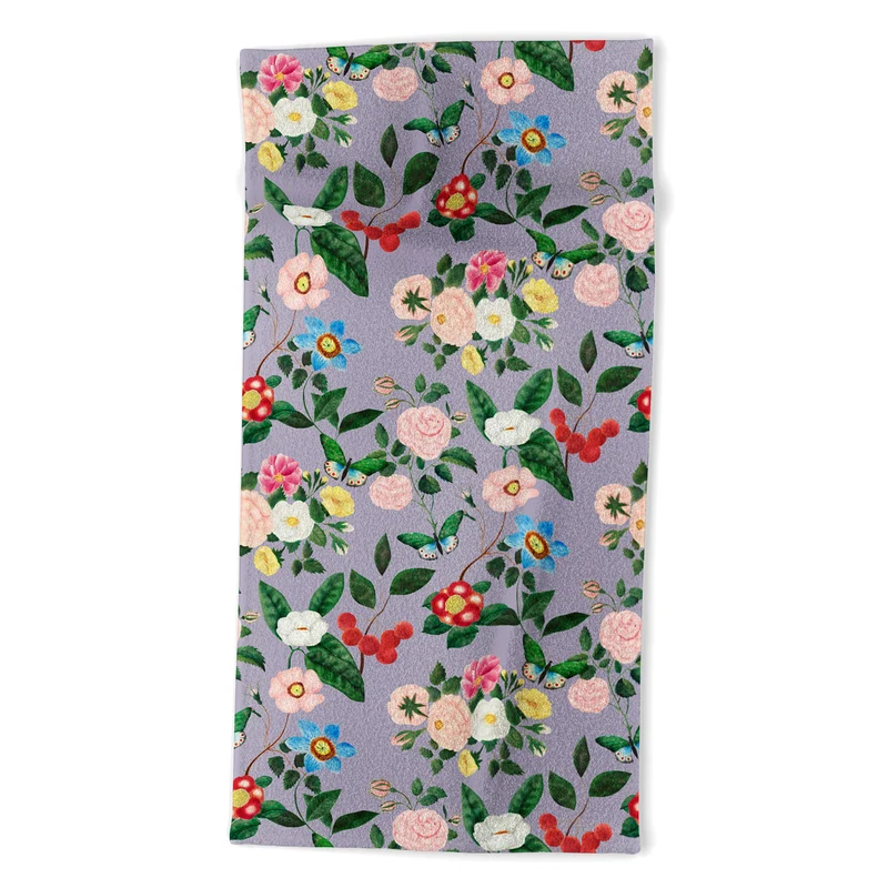 Early June Lavender Bath Towel
