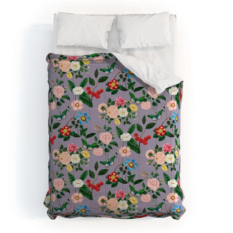 Early June Lavender Comforter