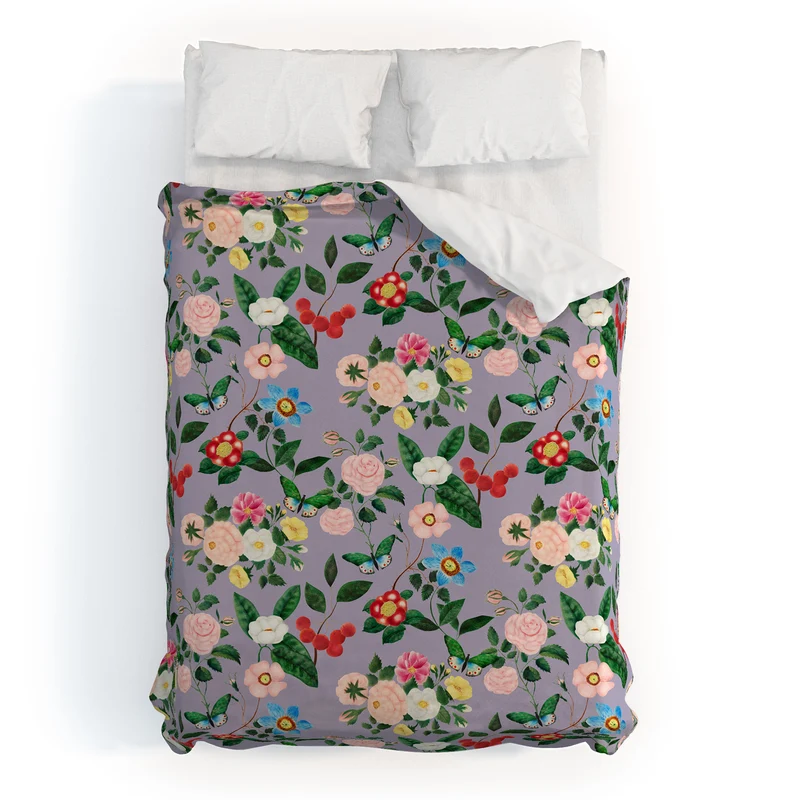 Early June Lavender Duvet Cover