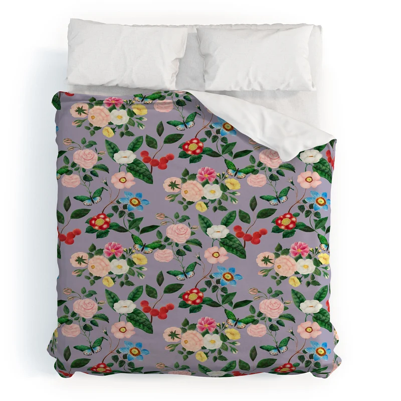 Early June Lavender Duvet Cover