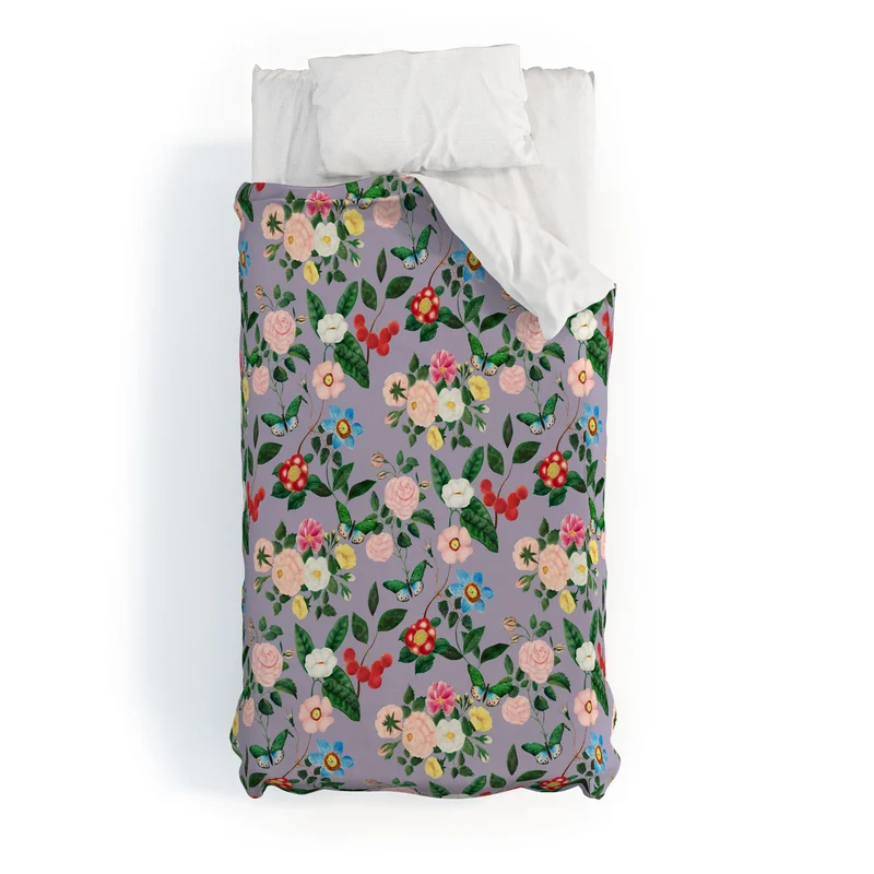 Early June Lavender Duvet Cover