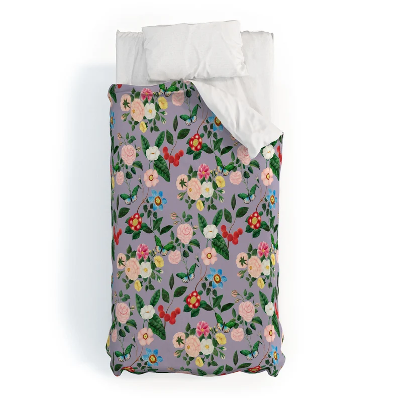 Early June Lavender Duvet Cover