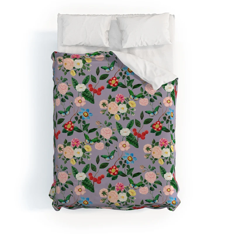 Early June Lavender Duvet Cover