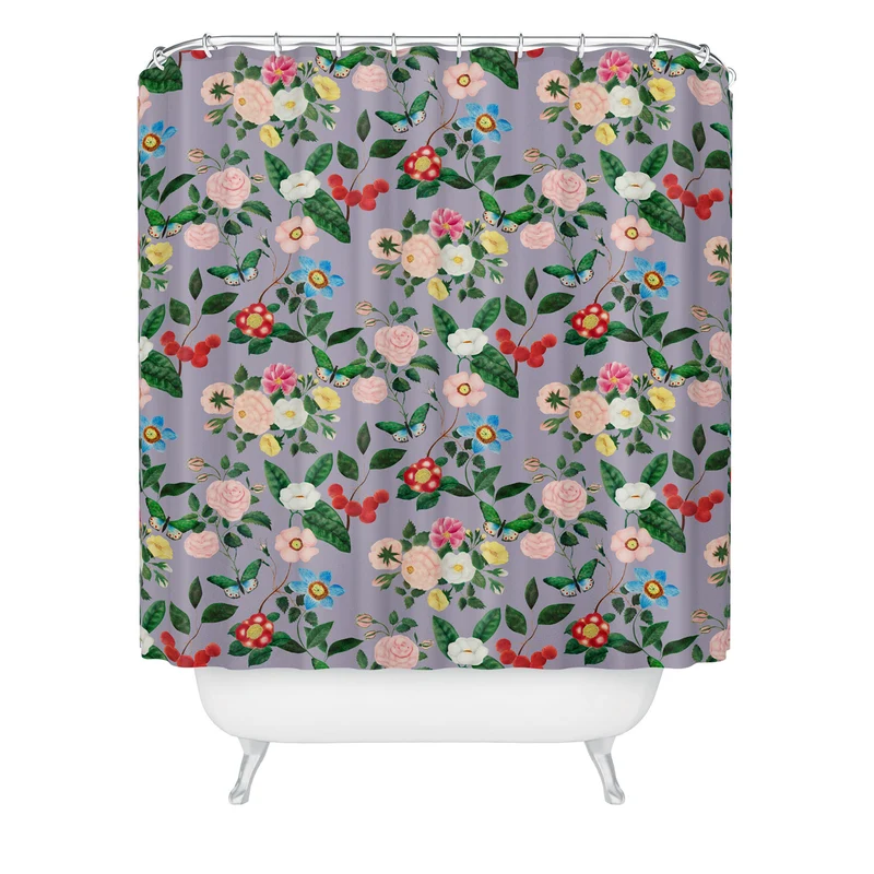 Early June Lavender Shower Curtain