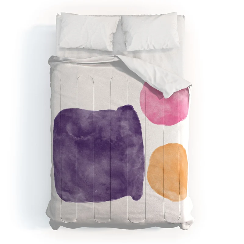 Vibrant Abstract Circles 2608172 Comforter