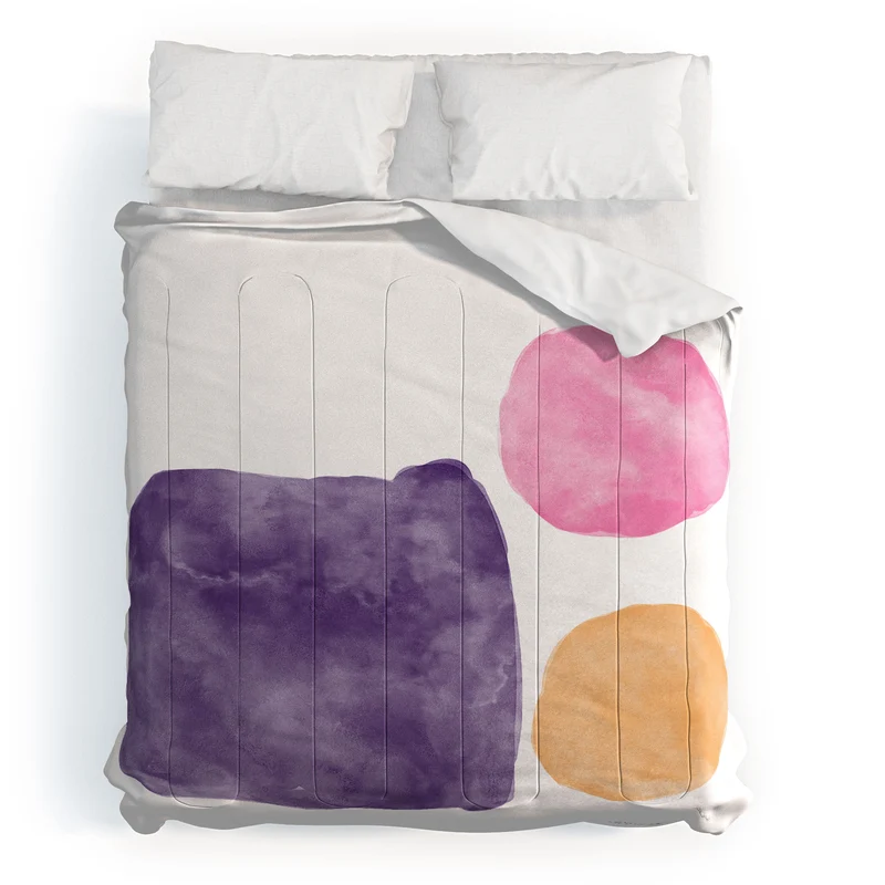 Vibrant Abstract Circles 2608172 Comforter