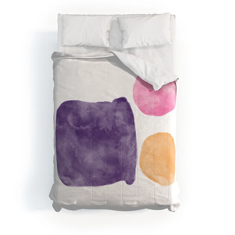 Vibrant Abstract Circles 2608172 Comforter
