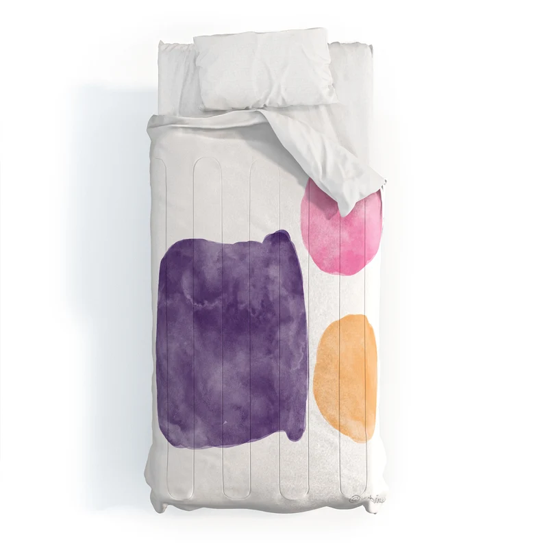 Vibrant Abstract Circles 2608172 Comforter