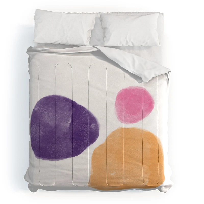 Minimalist Colorful Shapes 2608171 Comforter