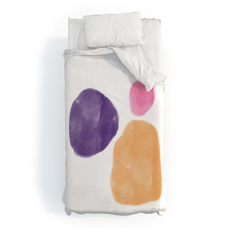 Minimalist Colorful Shapes 2608171 Duvet Cover