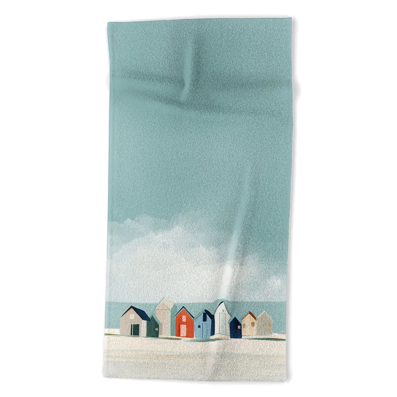 Beach Houses Bath Towel