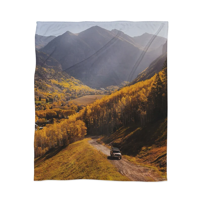 Telluride Truck Throw Blanket