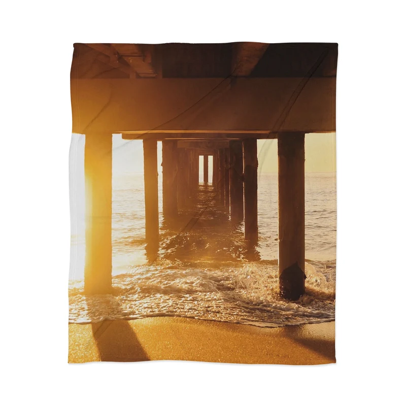 Pier Pressure Throw Blanket