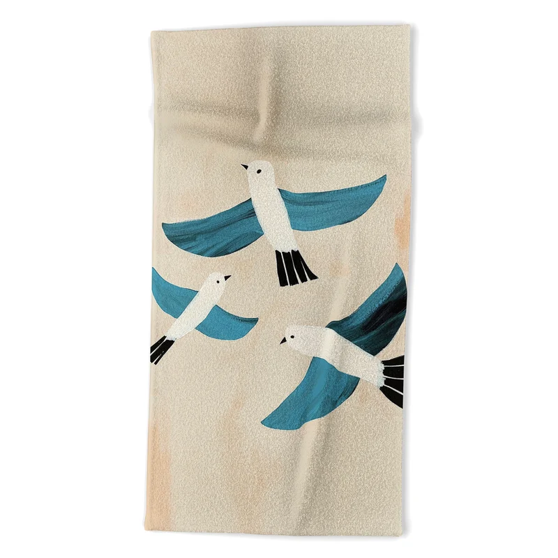 Seabird Trio Bath Towel