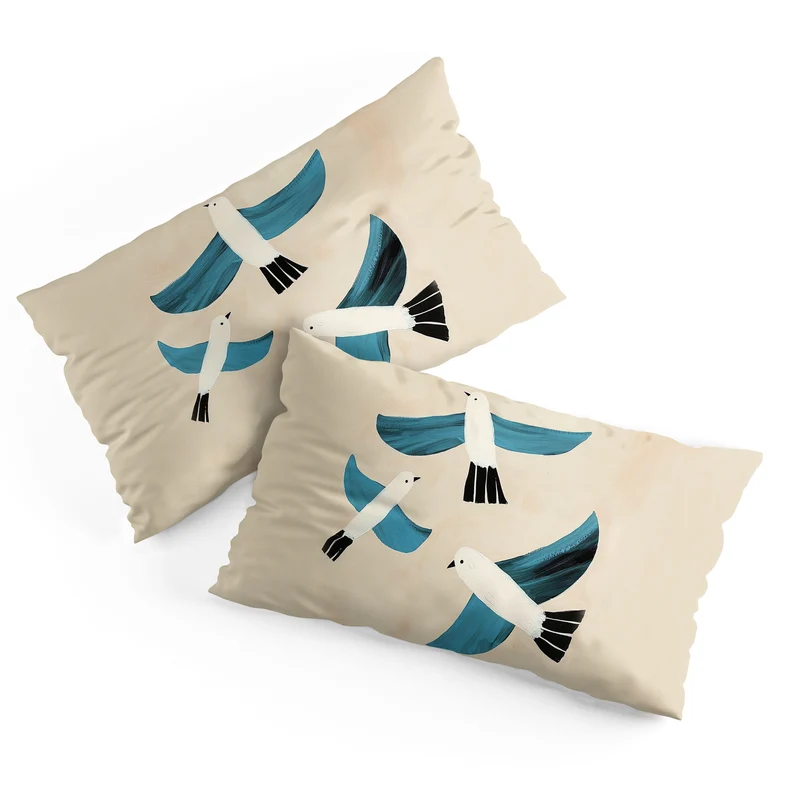 Seabird Trio Pillow Sham