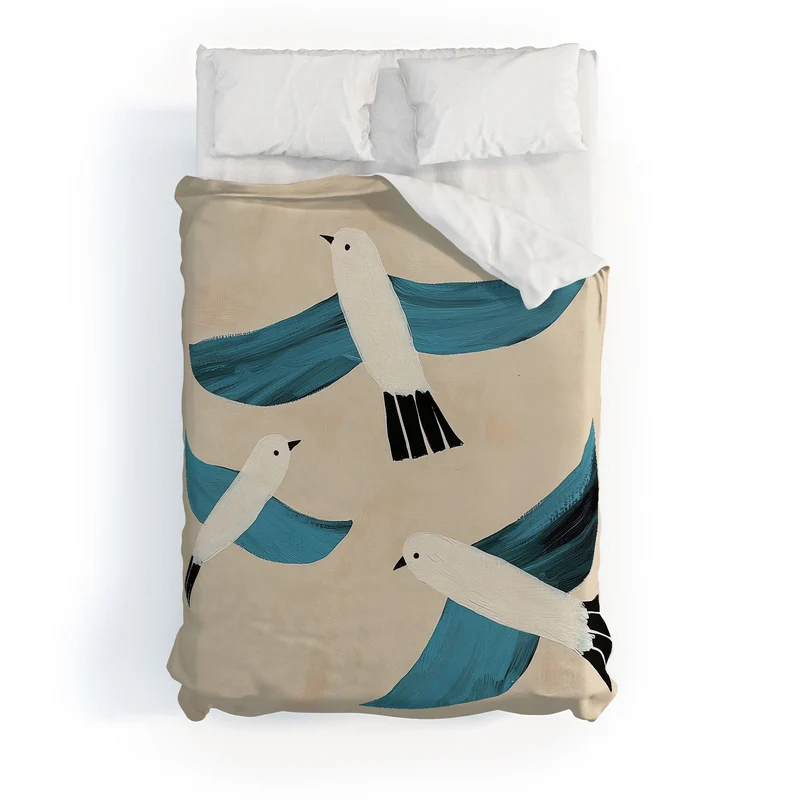 Seabird Trio Duvet Cover