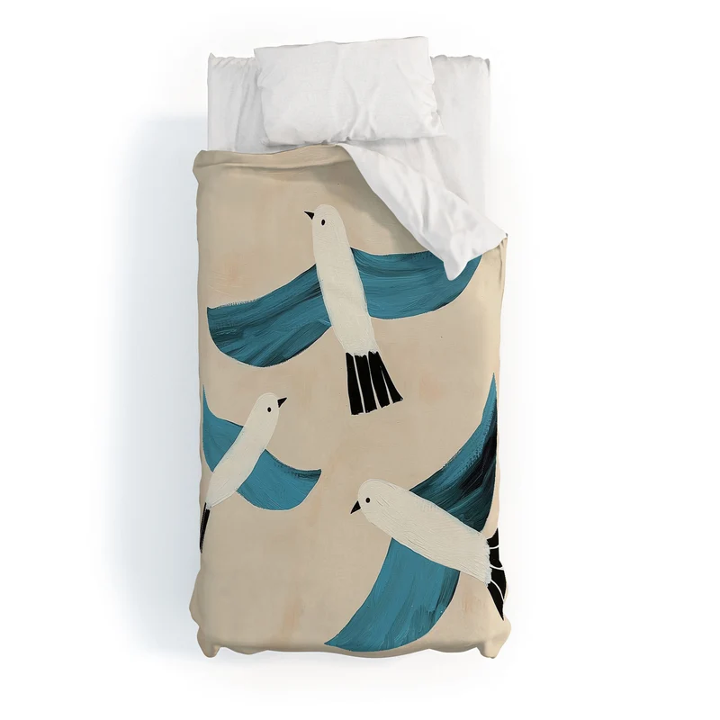 Seabird Trio Duvet Cover