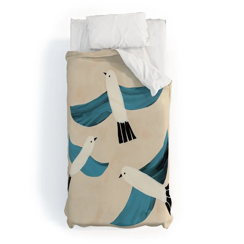Seabird Trio Duvet Cover