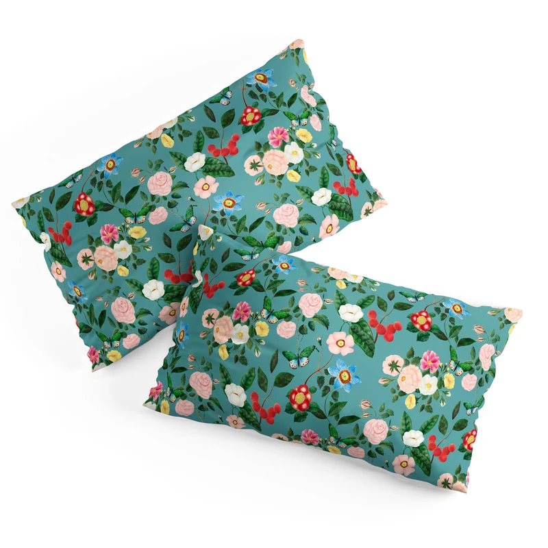 Early June Light Teal Pillow Sham