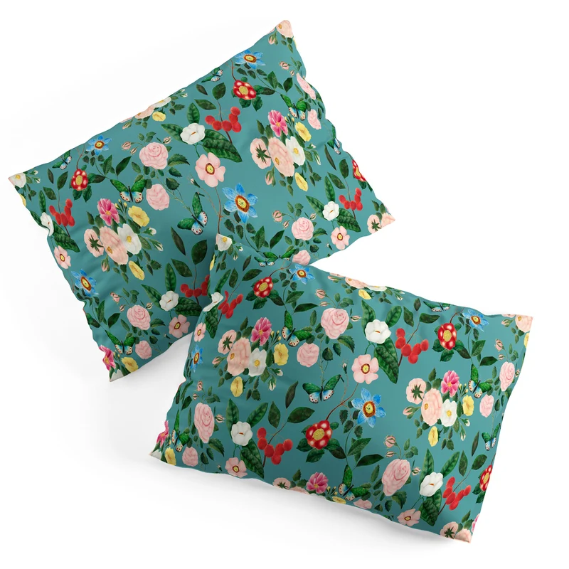 Early June Light Teal Pillow Sham