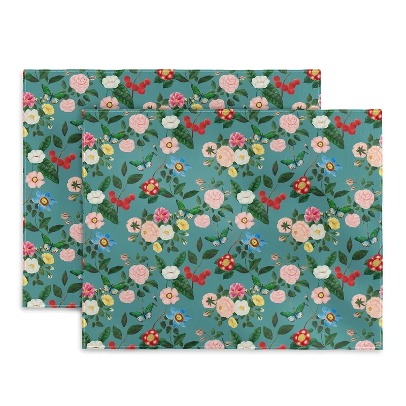 Early June Light Teal Placemat