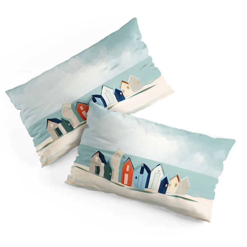 Beach Houses Pillow Sham